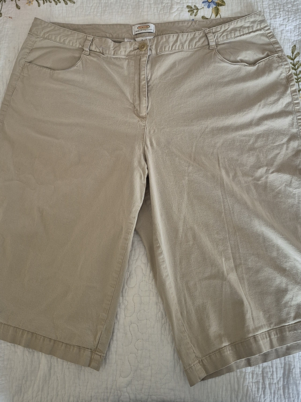 Talbots Beige Bermuda Shorts